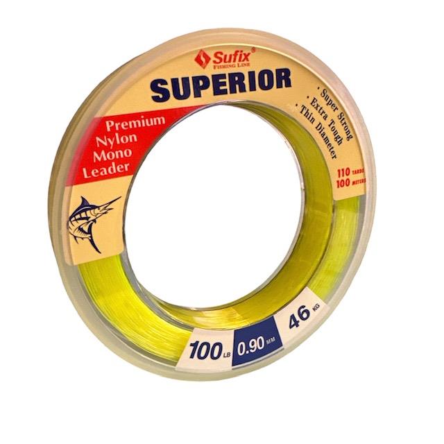 Sufix Superior Leader Yellow 100lb – Anglers Corner