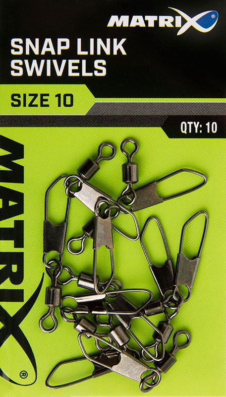 Guru Fishing Snap Link and Swivel (Size 11)