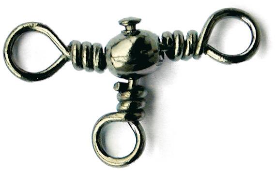 MUSTAD BARREL THREE WAY CROSS SWIVEL