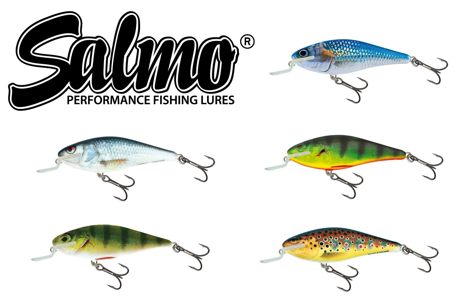 Salmo Executor Shallow Runner 7cm Real Perch