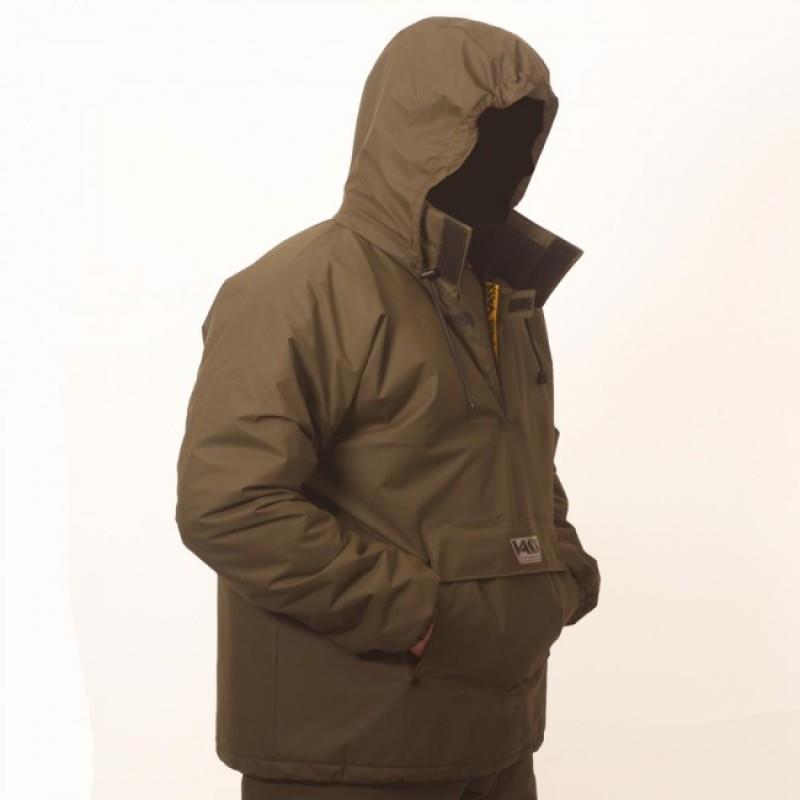 Vass-Tex Team Vass 175 Winter Lined Waterproof Smock Khaki