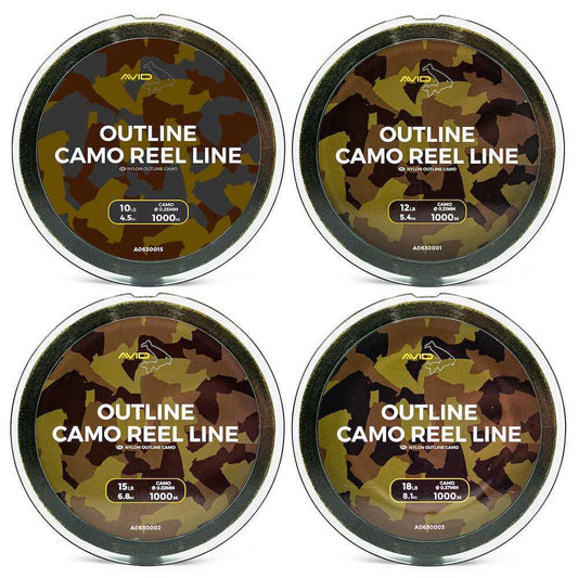 Avid Outline Camo Reel Line