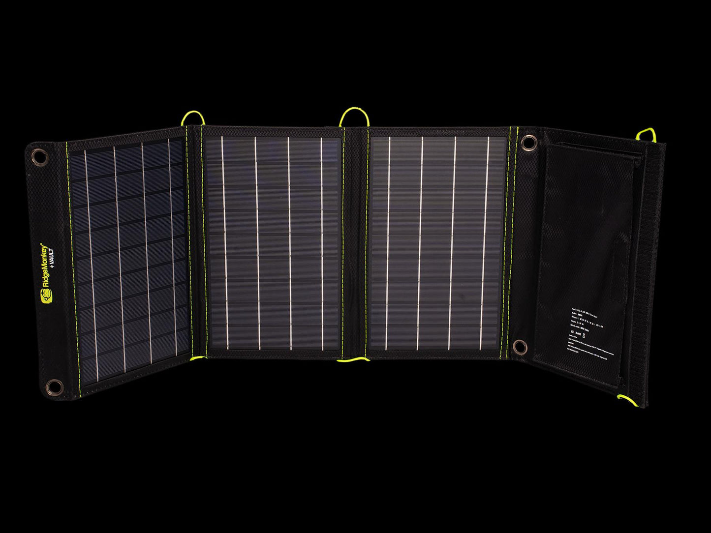 RidgeMonkey Vault QC3.0 USB A 21W Solar Panel