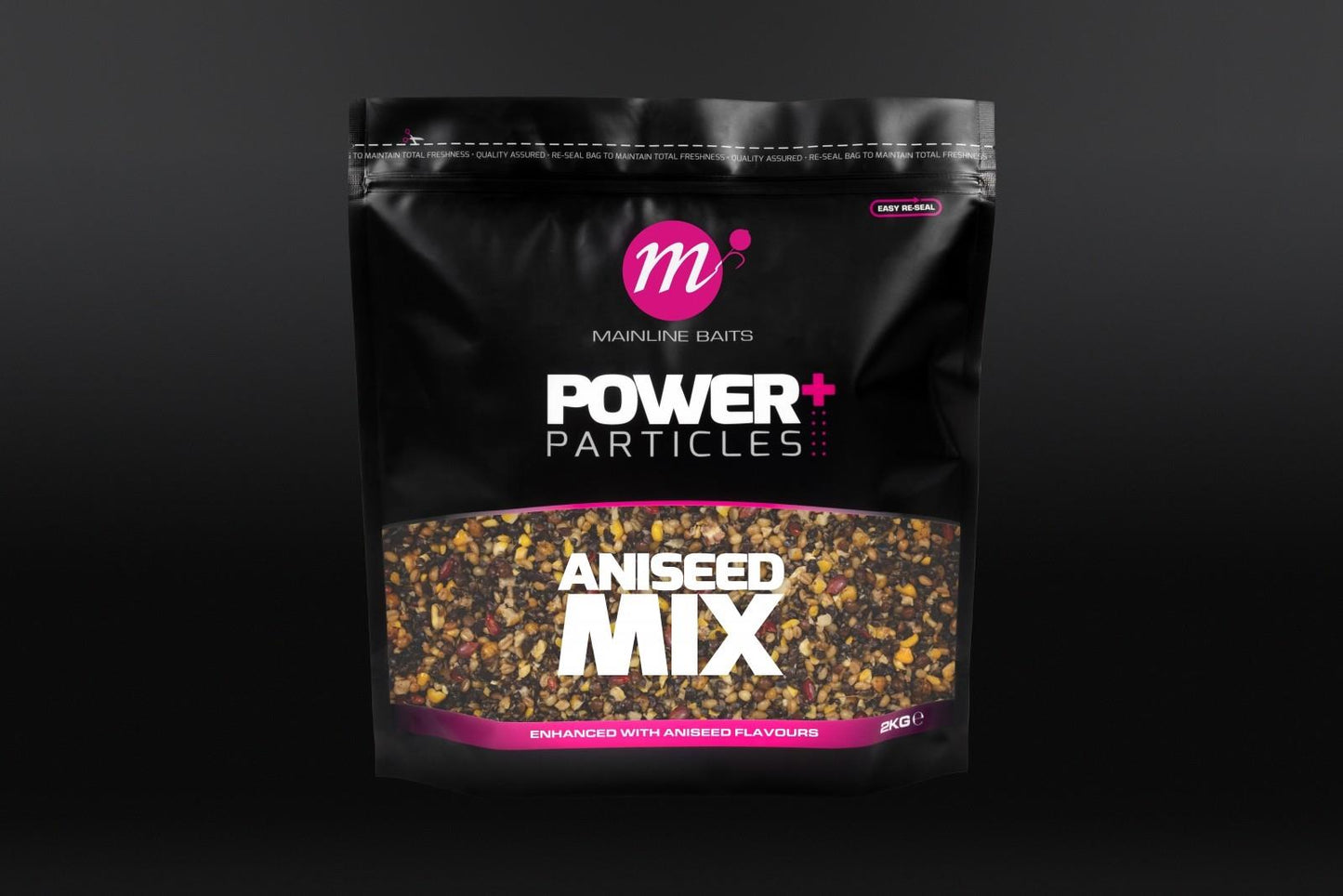 Mainline Power+ Particles Aniseed Mix 2kg Bag