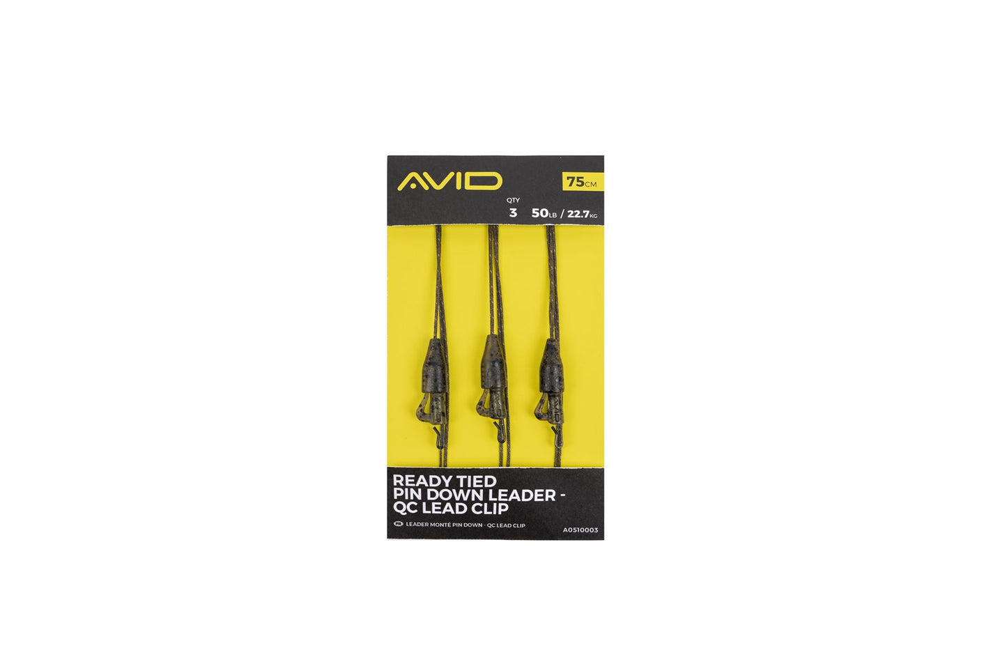 Avid Ready Tied Pin Down Leader- QC Lead Clip