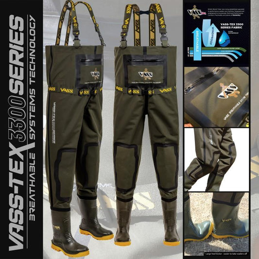 Vass-Tex 3300 Heavy Duty Breathable Chest Wader