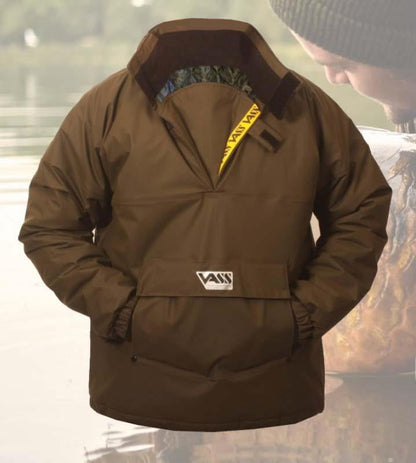 Vass-Tex Team Vass 175 Winter Lined Waterproof Smock Khaki