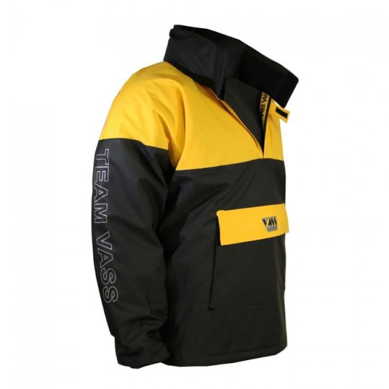 Vass-Tex Team Vass 350 Winter Lined Waterproof Smock Black Yellow