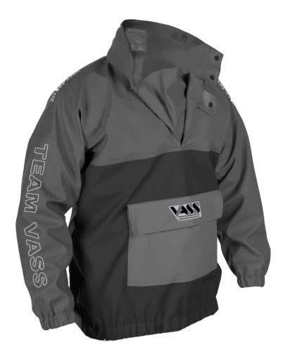 Vass-Tex Team Vass 175 Unlined Waterproof Smock Grey & Black