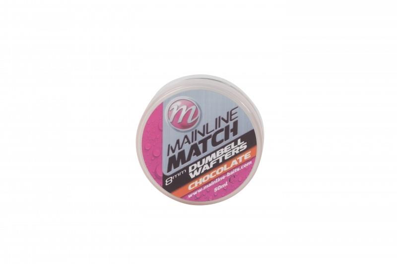 Mainline Match Dumbell Wafters 6mm Orange Chocolate //