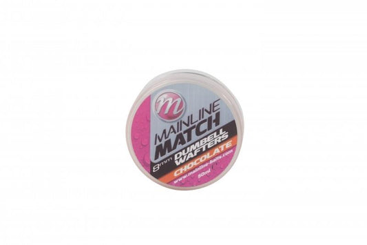 Mainline Match Dumbell Wafters 6mm Orange Chocolate //