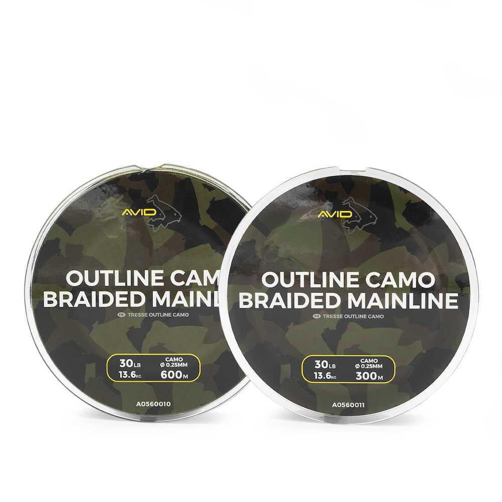 Avid Outline Camo Braided Mainline