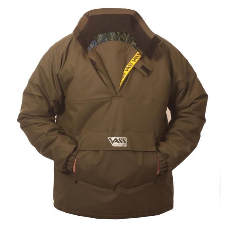 Vass-Tex Team Vass 175 Winter Lined Waterproof Smock Khaki