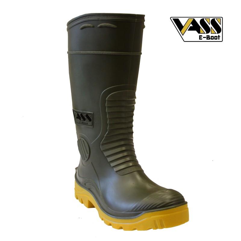 Vass E Boot Khaki/Yellow