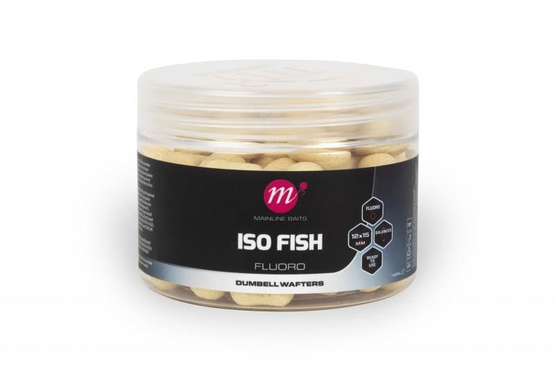 Mainline Carp - ISO Fish Fluoro Dumbell Wafters - 12 x 15mm