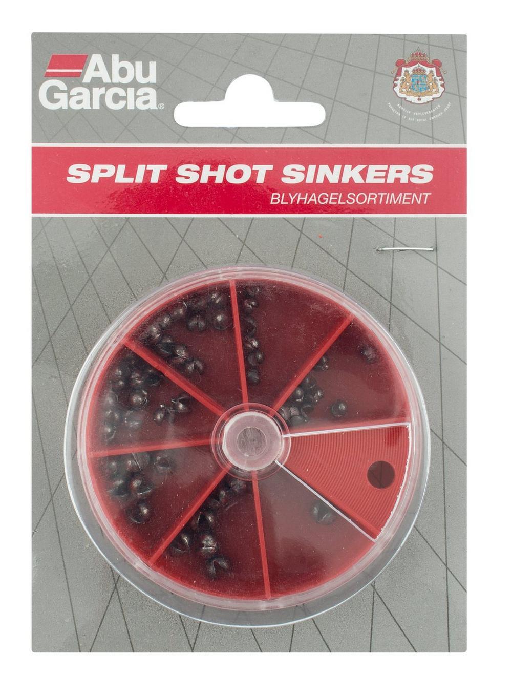 Abu Garcia Assorted Split Shot Sinkers