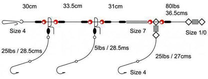 TronixPro 3 Hook 2 Up 1 Down Size 1