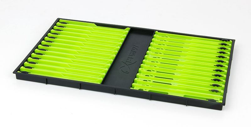 Fox Matrix Pole Winders 180mm Loaded Tray - Lime