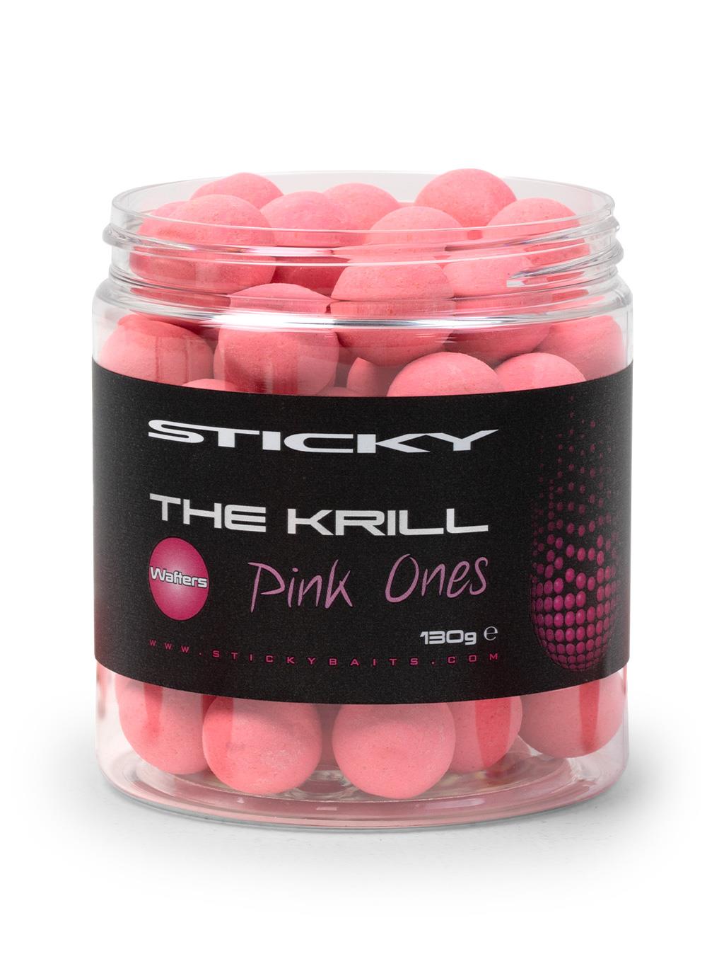 Sticky Baits The Krill Pink Ones Wafters 16mm