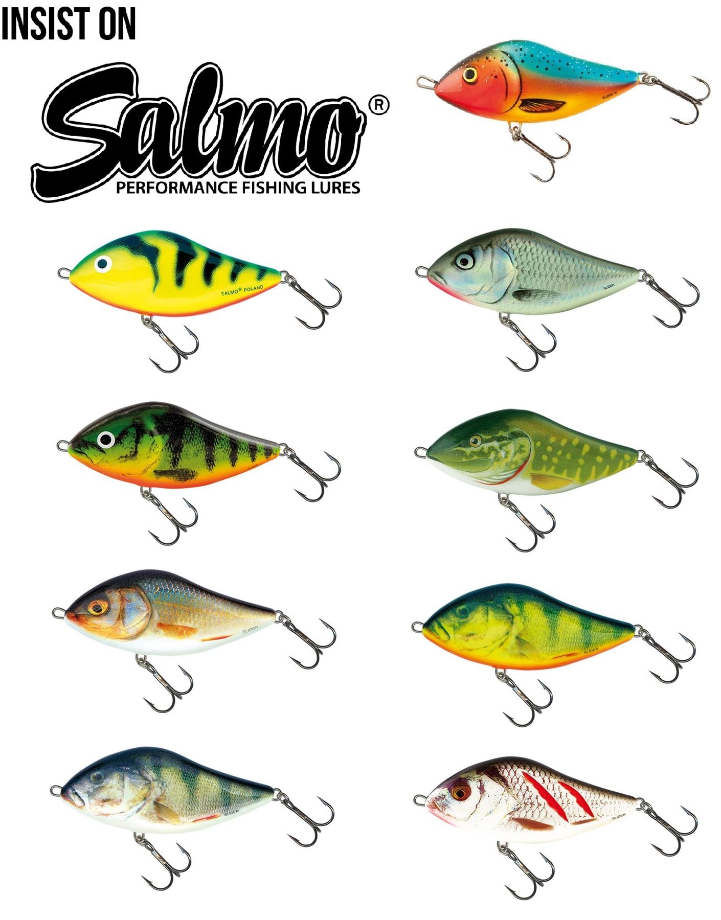 Salmo Slider Sinking Jerkbait