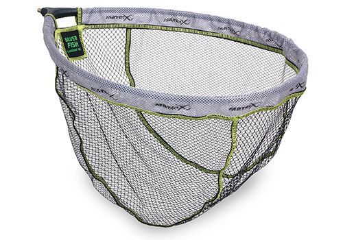 SF Fly Fishing Landing Net Soft Rubber Mesh Trout Brazil