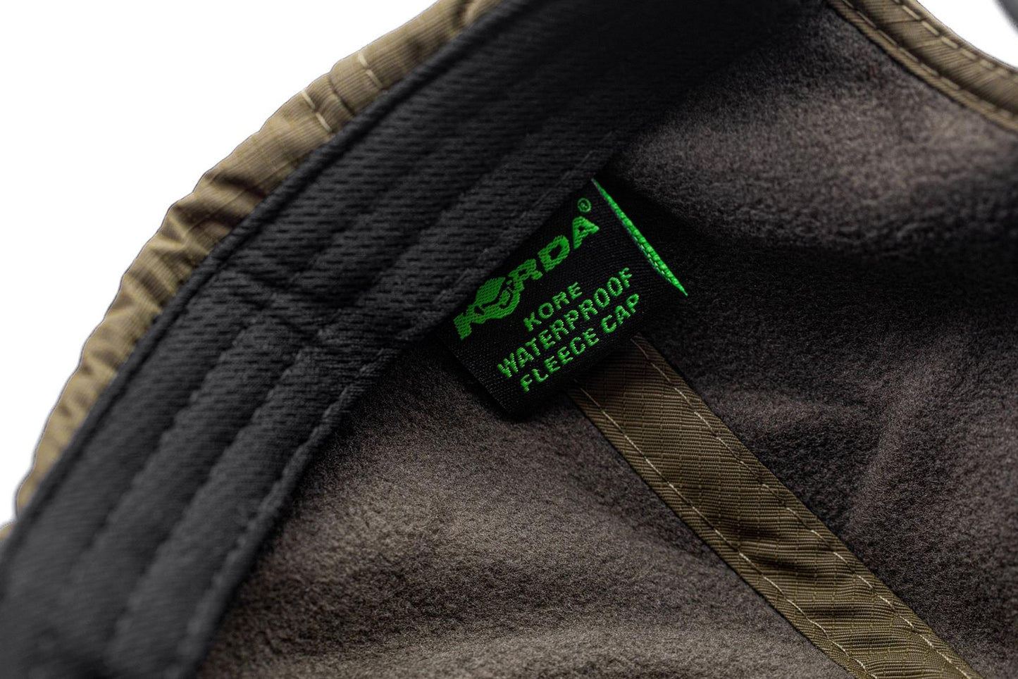 Korda KORE Fleece Waterproof Cap Olive